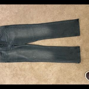 Nudie denim tape ted black & blue love 33 x 30